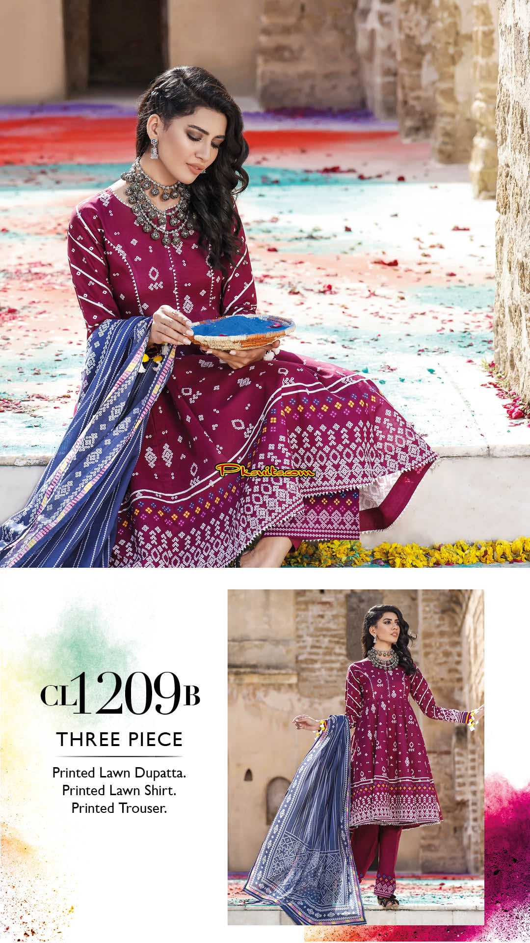 Gul Ahmed Chunri Lawn Collection 2021 | Pakistani Latest Fashion Suits Online