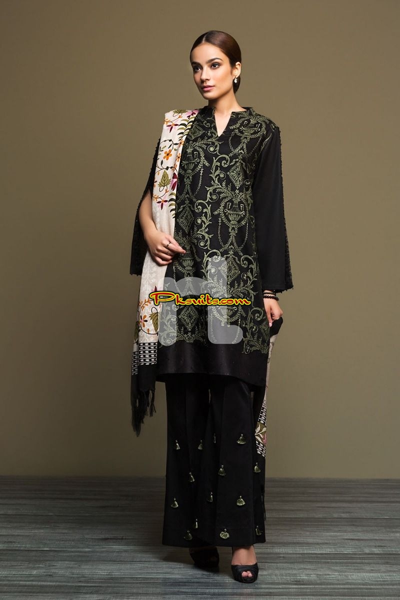 Nishat unstitched cheap winter collection 2019